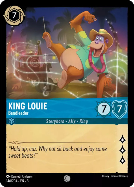 King Louie, Bandleader (foil)