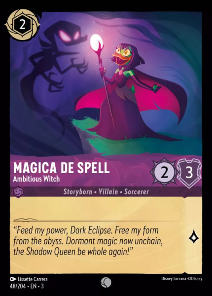 Magica De Spell, Ambitious Witch (foil)