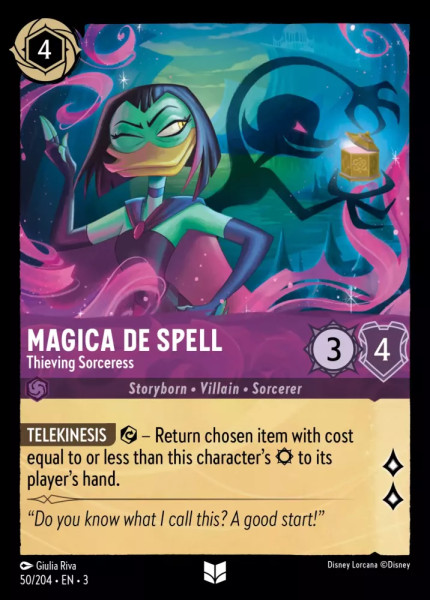 Magica De Spell, Thieving Sorceress