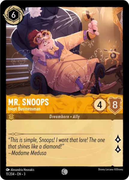 Mr. Snoops, Inept Businessman (foil)