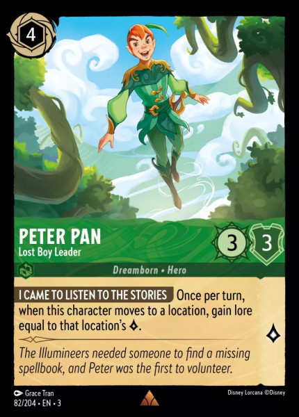 Peter Pan, Lost Boy Leader (foil)