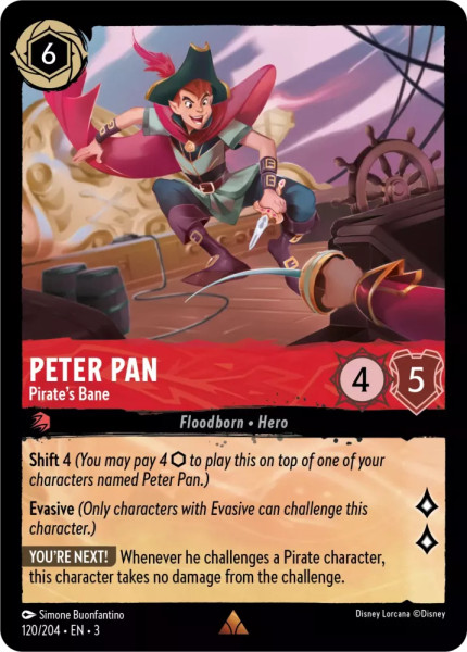 Peter Pan, Pirate's Bane (foil)