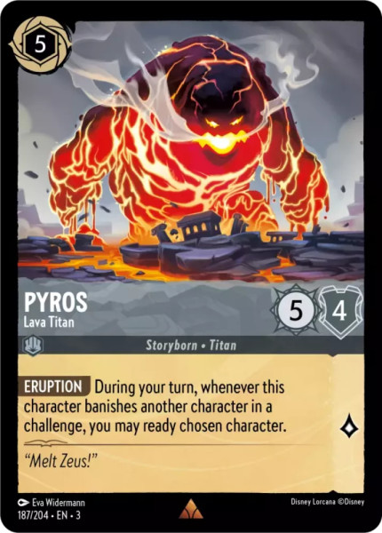 Pyros, Lava Titan