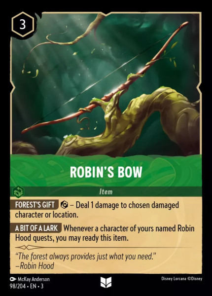 Robin's Bow (foil)