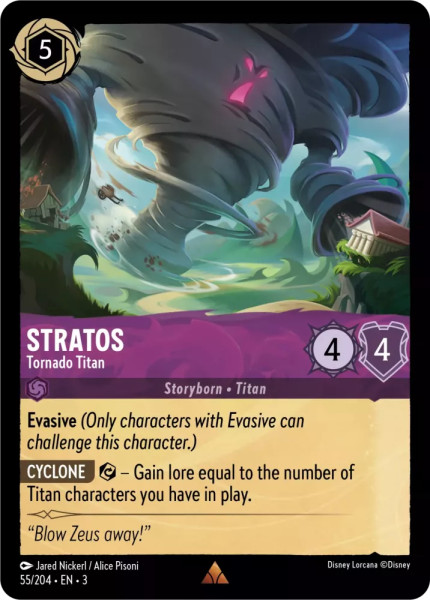 Stratos, Tornado Titan