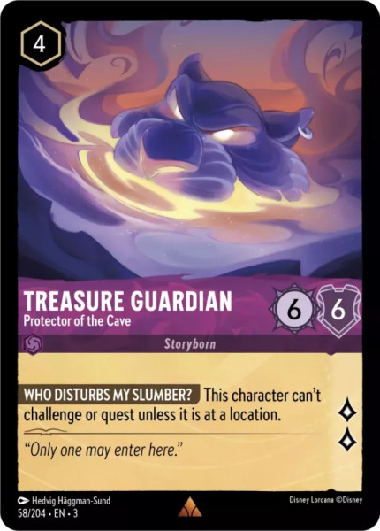 Treasure Guardian, Protector of the Cave (foil)