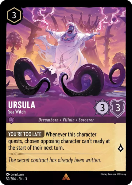 Ursula, Sea Witch (foil)