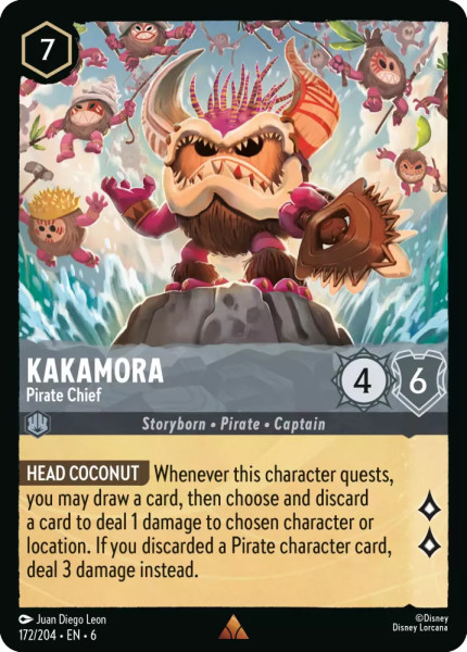 Kakamora, Pirate Chief