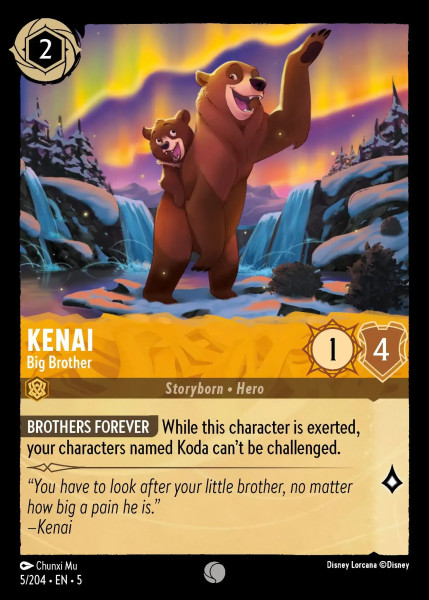 Kenai, Big Brother (foil)