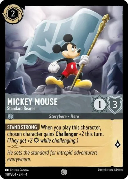 Mickey Mouse, Standard Bearer