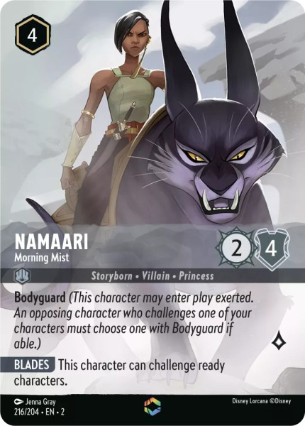 Namaari, Morning Mist (foil) (borderless)