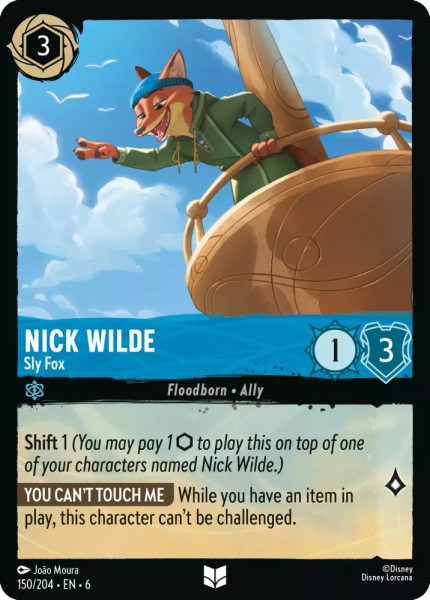 Nick Wilde, Sly Fox (foil)