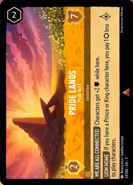 Pride Lands, Pride Rock (foil)