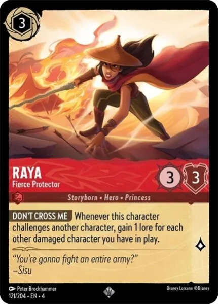 Raya, Fierce Protector (foil)