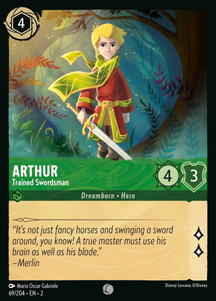 Arthur, Trained Swordsman (foil)