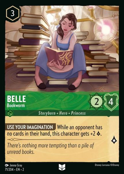 Belle, Bookworm