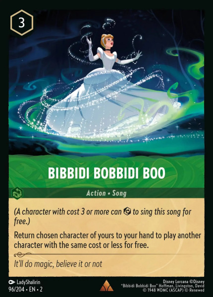 Bibbidi Bobbidi Boo (foil)