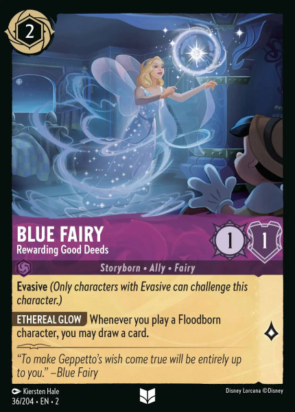 Blue Fairy, Rewarding Good Deeds