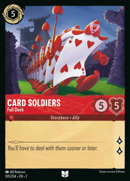 Card Soldiers, Full Deck (foil)