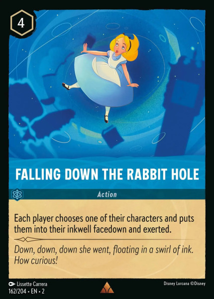 Falling Down The Rabbit Hole (foil)