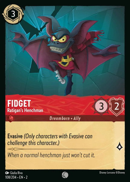 Fidget, Ratigan's Henchman