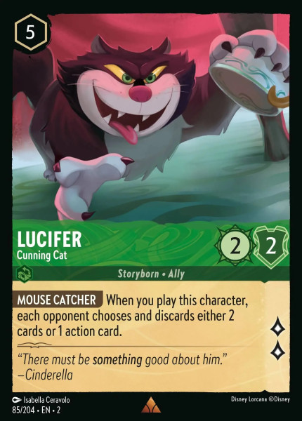 Lucifer, Cunning Cat