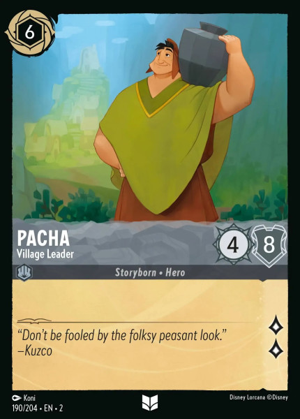 Pacha, Village Leader