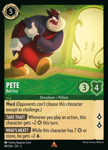 Pete, Bad Guy (foil)