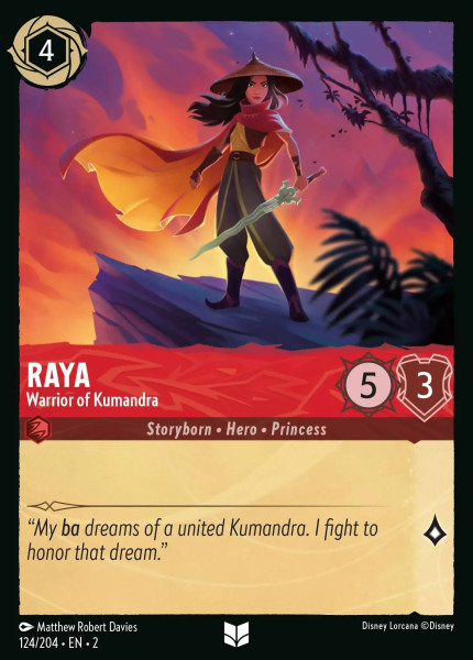 Raya, Warrior Of Kumandra