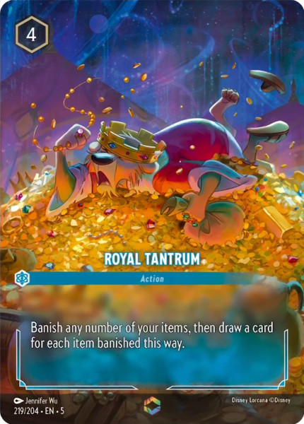 Royal Tantrum (foil) (borderless)