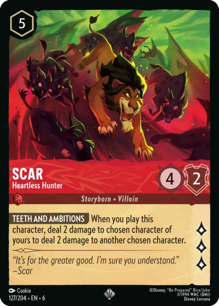 Scar, Heartless Hunter (foil)