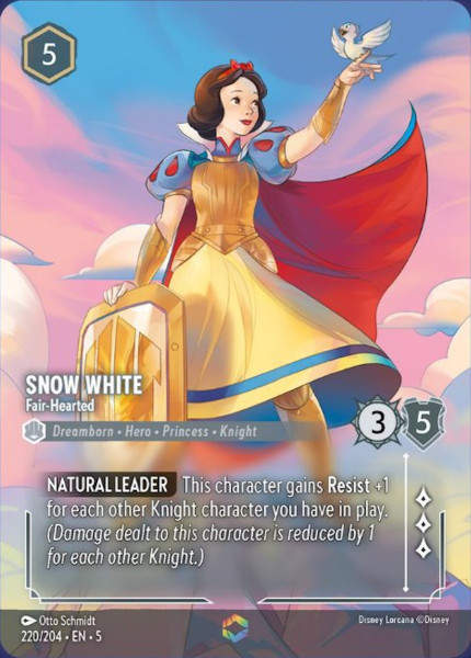 Snow White, Fair-Hearted (foil) (borderless)