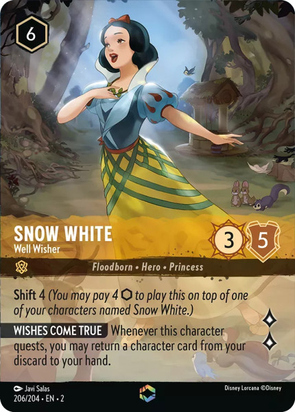 Snow White, Well Wisher (foil) (borderless)