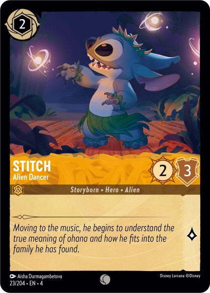 Stitch, Alien Dancer