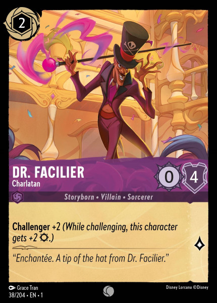 Dr. Facilier, Charlatan