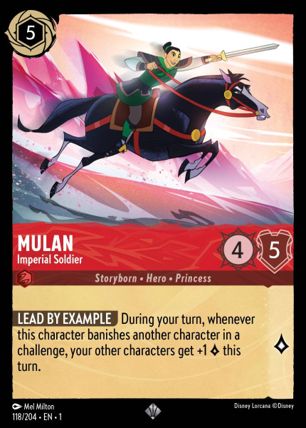 Mulan, Imperial Soldier