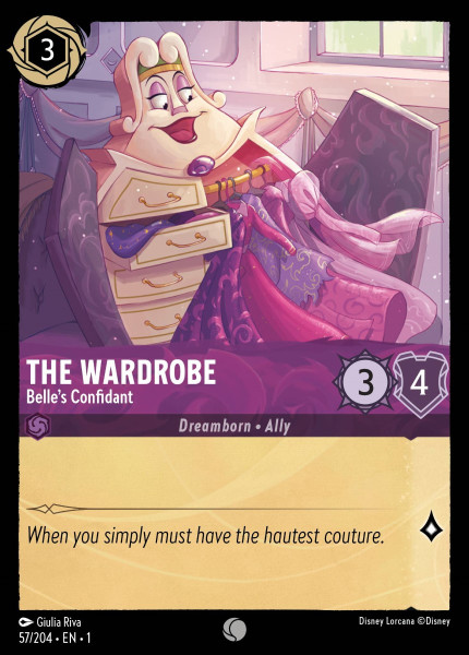 The Wardrobe, Belle's Confidant