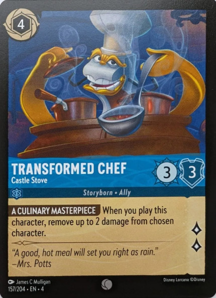 Transformed Chef, Castle Stove