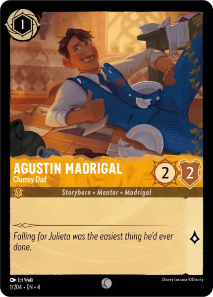 Agustin Madrigal, Clumsy Dad