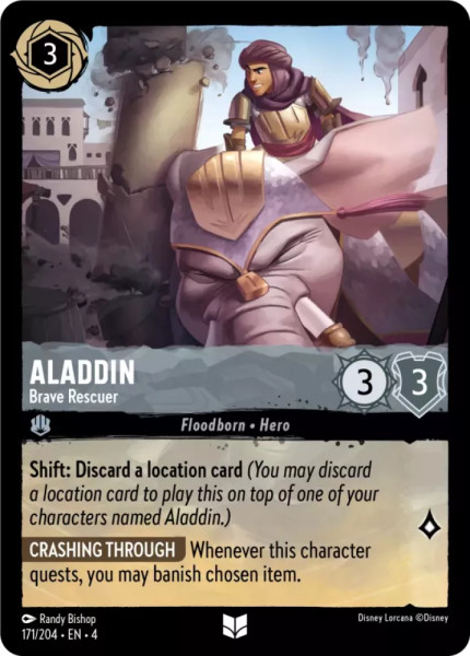 Aladdin, Brave Rescuer (foil)