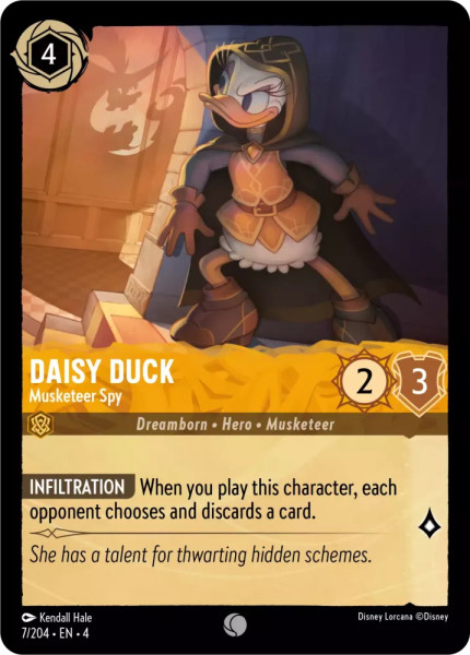 Daisy Duck, Musketeer Spy