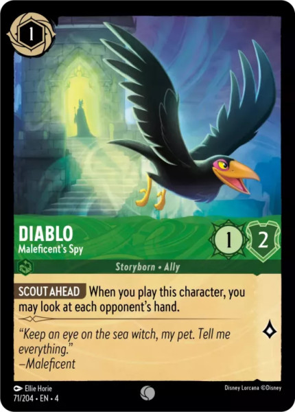 Diablo, Maleficent's Spy