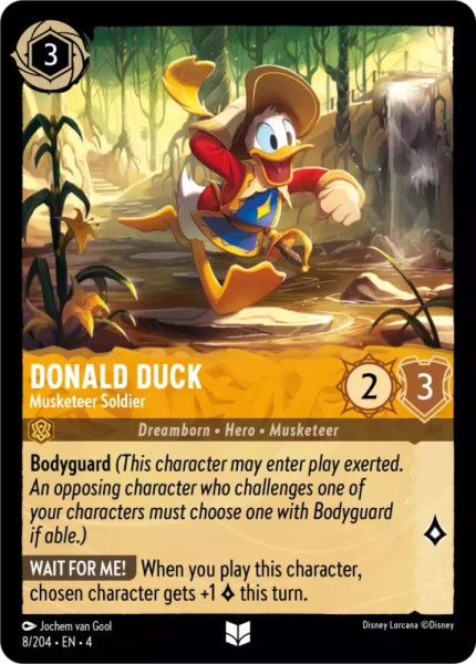 Donald Duck, Musketeer Soldier