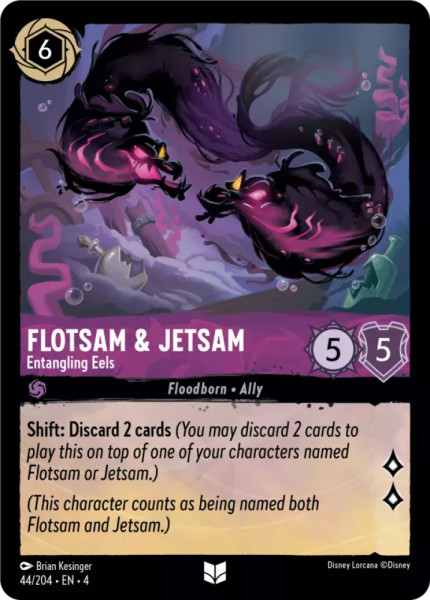 Flotsam & Jetsam, Entangling Eels (foil)