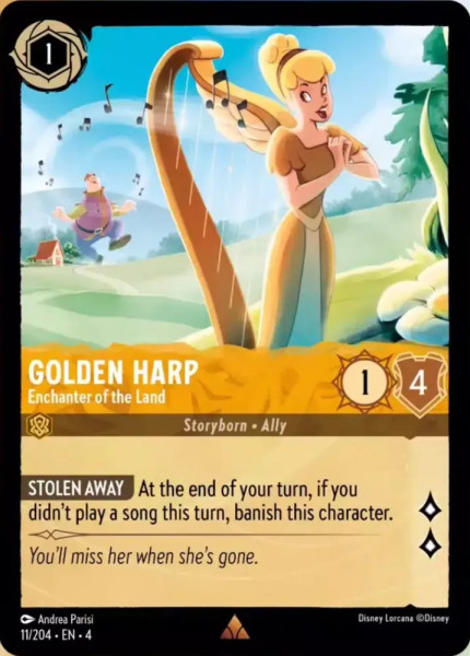 Golden Harp, Enchanter of the Land