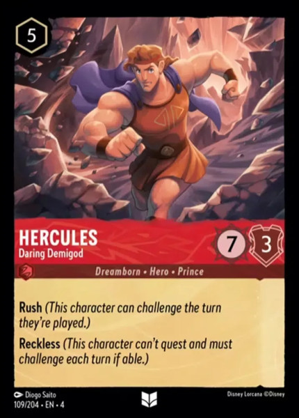 Hercules, Daring Demigod (foil)