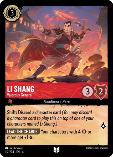 Li Shang, Valorous General