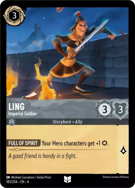 Ling, Imperial Soldier