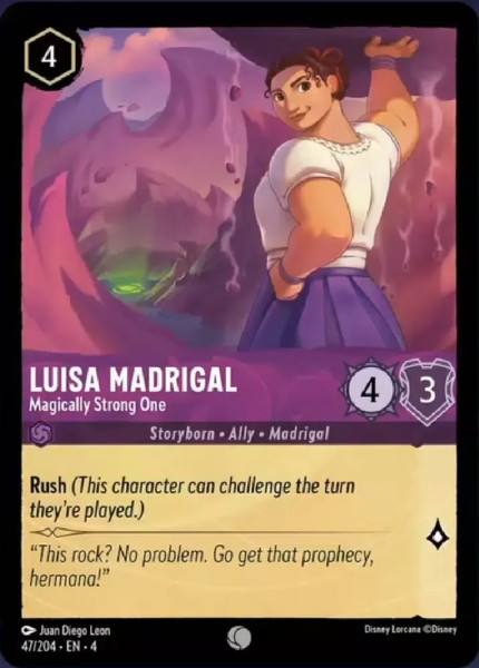 Luisa Madrigal, Magically Strong One