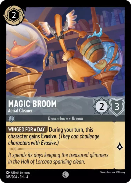 Magic Broom, Aerial Cleaner (foil)